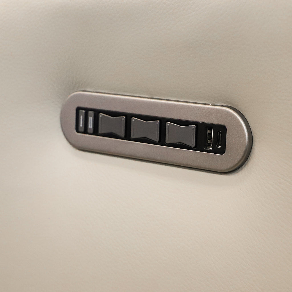 Panel Side Buttons Triple Side Buttons – A and A Upholstery